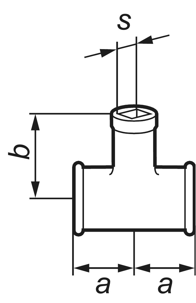 GF  599a  Reguliermuffe 1    " verzinkt